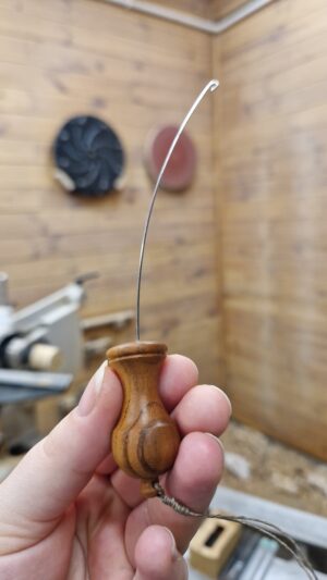 Haczyk do kołowrotka z egzotyka